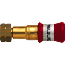 RACCORD SECURITE QUICKMATIC S/DETENDEUR ACETYLENE